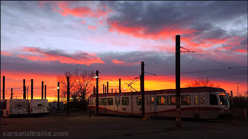 Ctrain SD160 series 8 at the Anderson yard