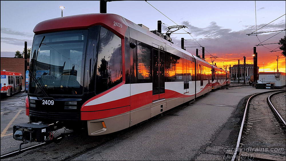 Calgary C train S200 Mask 2409 in Calgary