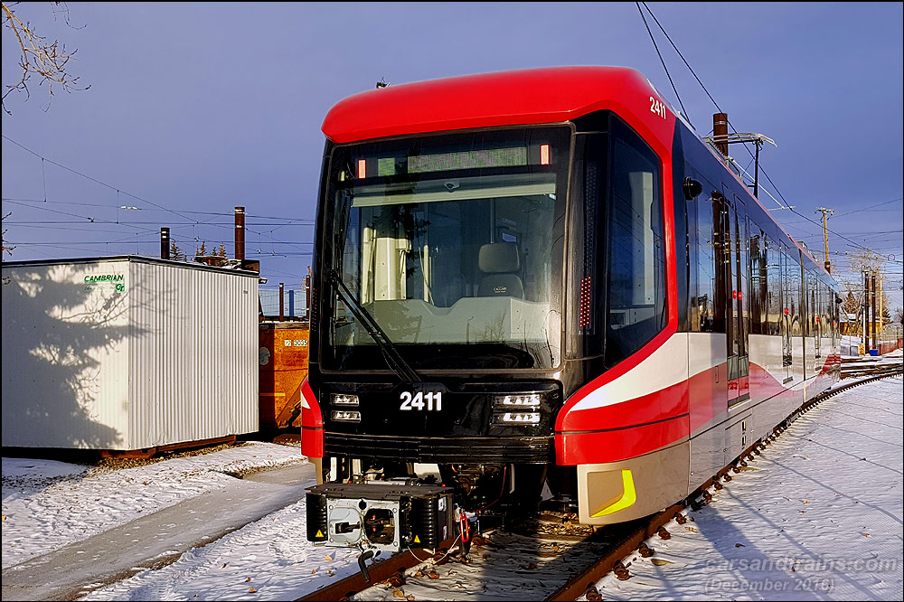 Calgary C train S200 2411 in Calgary