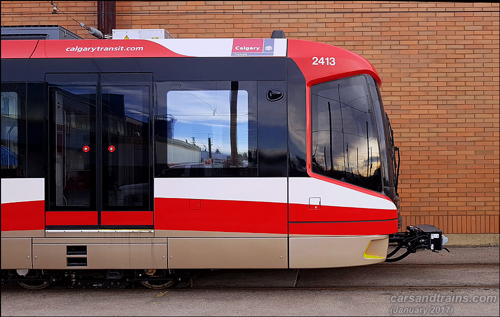 Calgary C train S200 Mask 2413 in Calgary