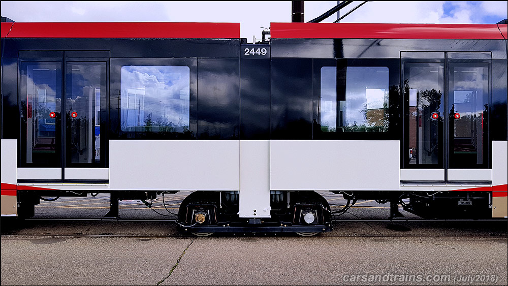 C train car S200 Mask 2449 at Anderson, Calgary