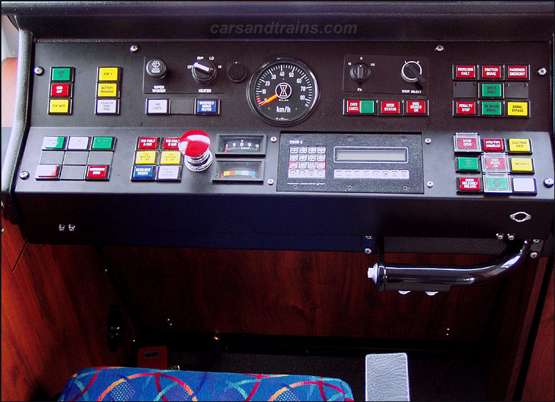Calgary Ctrain SD160 2216 dash