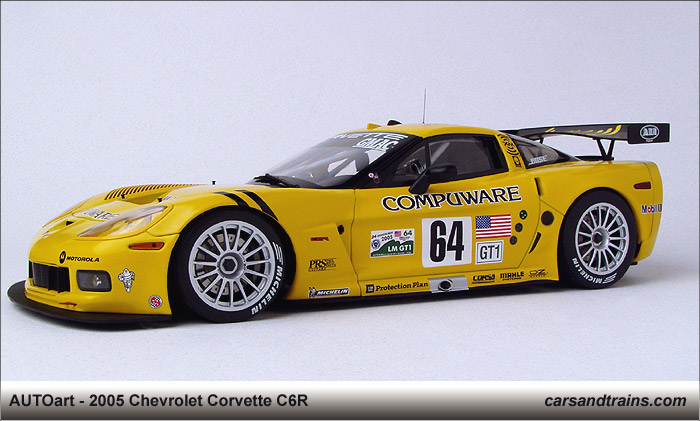 Autoart 2005 Chevrolet Corvette C6R #64 Le Mans winner