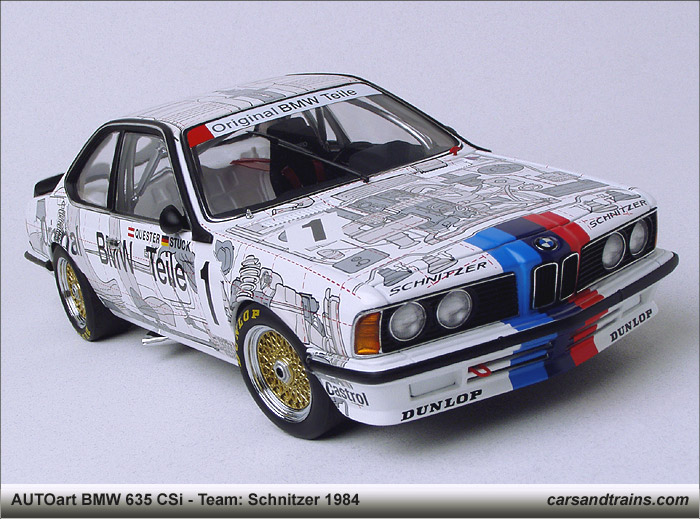 AUTOart 1984 BMW 635 CSi Brno