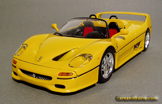 Bburago Ferrari F50 Spider Yellow