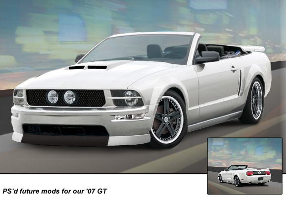 2007 Ford Mustang GT convertible S197 custom