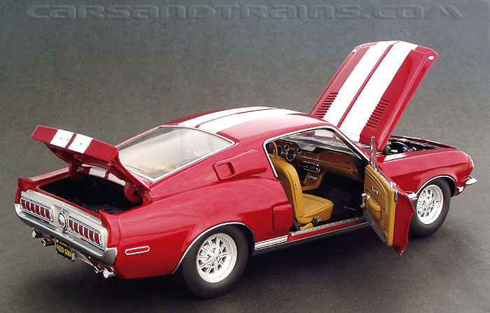 1968 Ford Shelby GT500 red