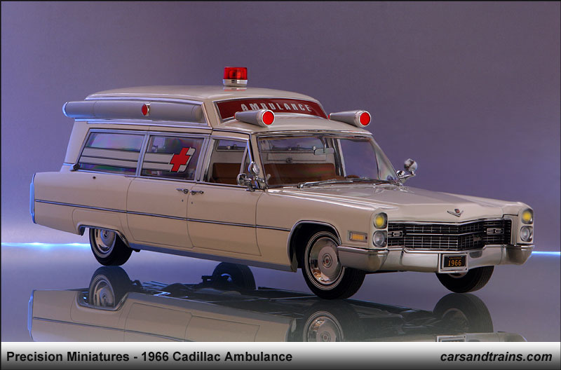 1966 Cadillac High Top Ambulance white