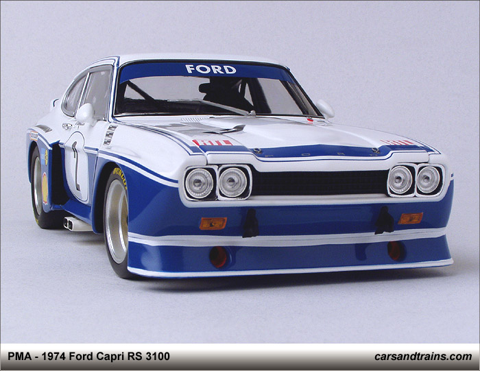 This is PMA's Ford Capri RS 3100 as driven in Nurburgring DRM 1974 by R