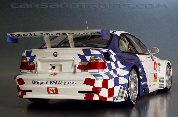 Diecast King PMA Minichamps BMW M3 GTR 2001 American Le Mans 42