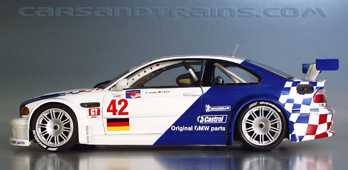 BMW M3 GTR 42 American Le Mans 2001