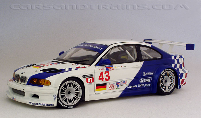 BMW M3 GTR 43 American Le Mans 2001