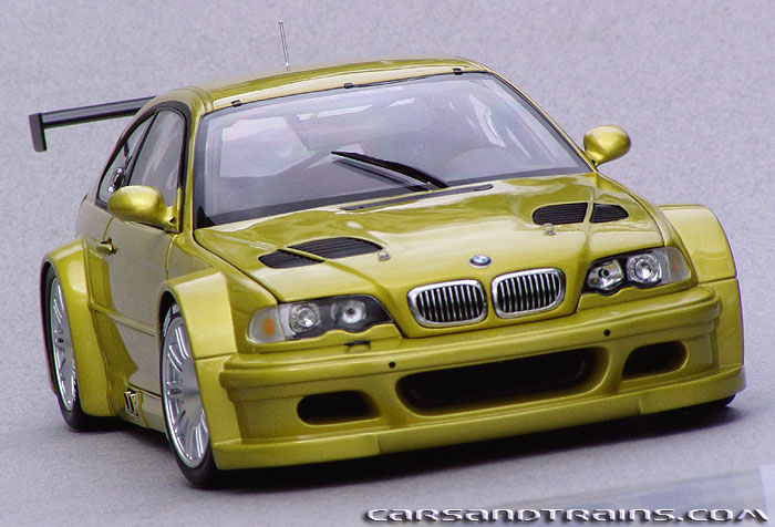 2001 BMW M3 GTR Phoenix Yellow