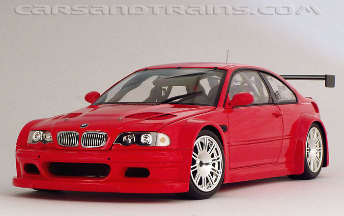 BMW M3 GTR 2001 red