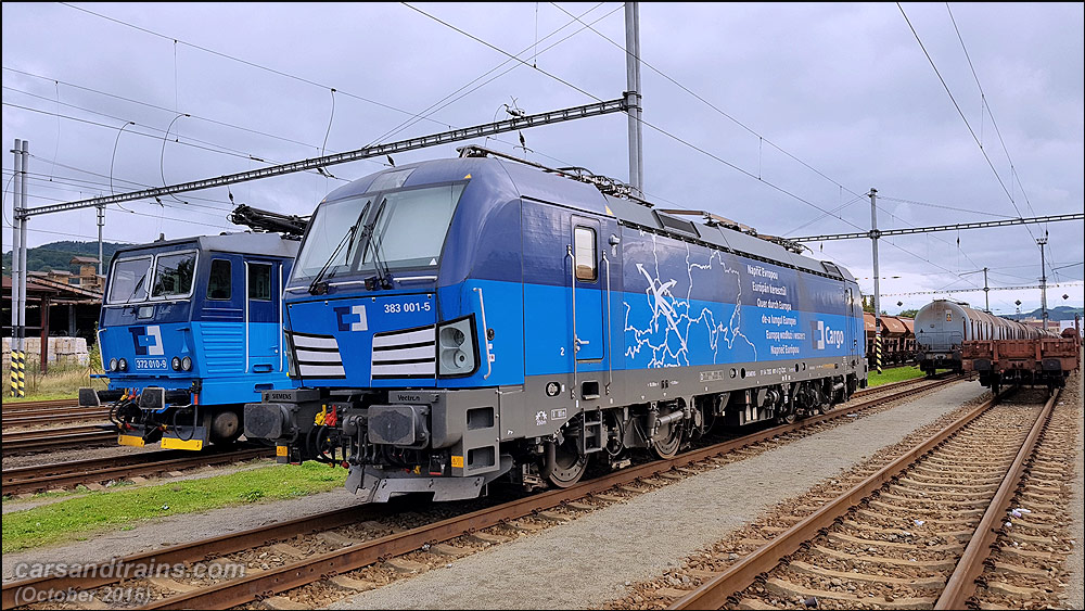 CD Cargo Vectron Electric Locomotive 383 001 5