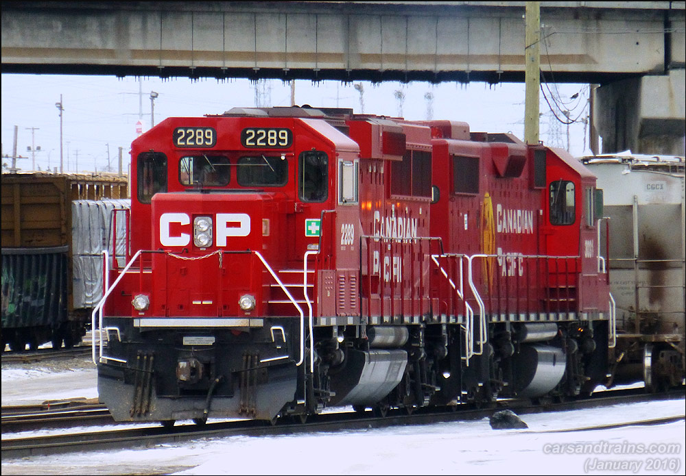 Canadian Pacific GP20C ECO 2289 in Calgary