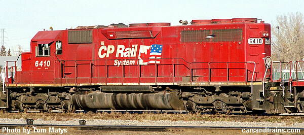CP Rail SD40A 6410