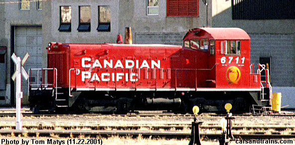 CP Rail SW900 6711