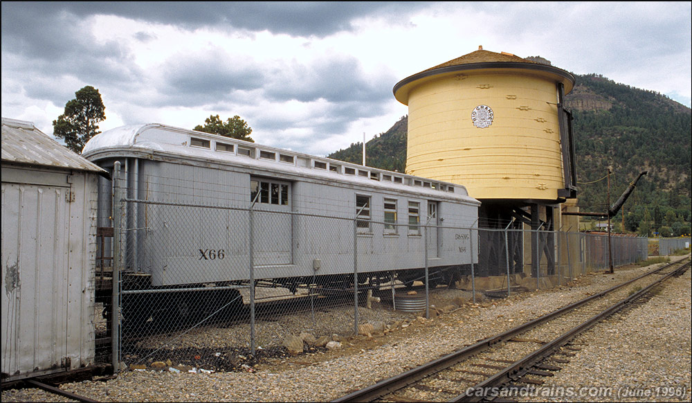 Water tower and X66 tool car