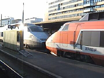 TGV Duplex at Paris