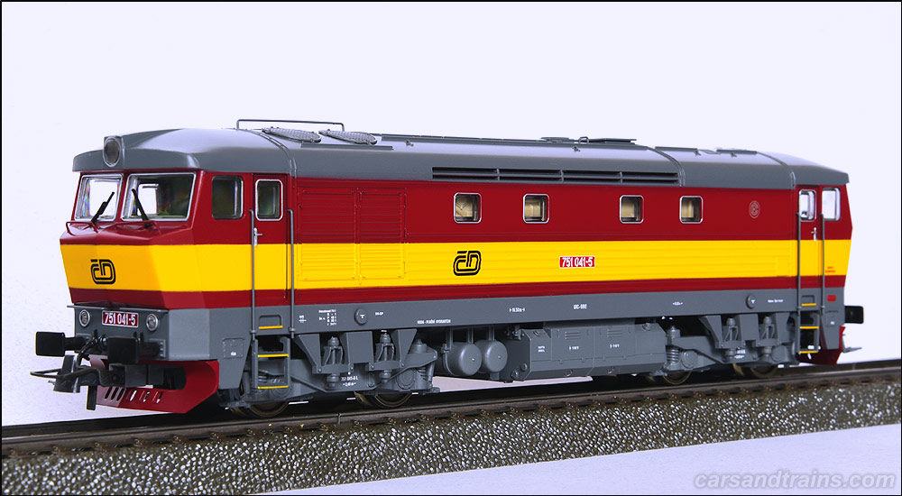 Roco 78922 CD 751 041 5 Diesel Locomotive Bardotka