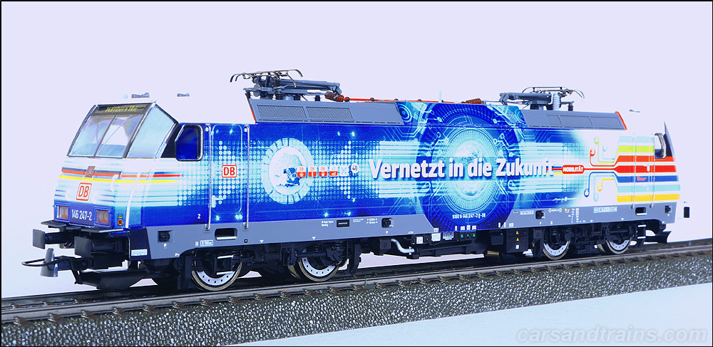 Roco 79674 DB AG BR146 247 2 Bombardier TRAXX electric locomotive