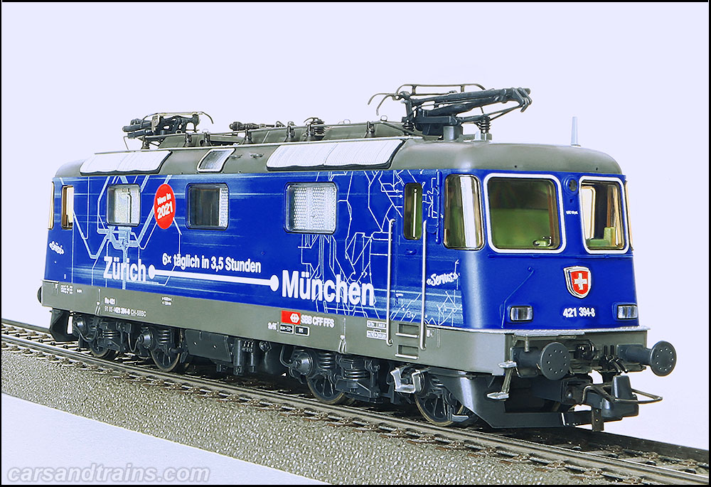 Roco 71408 SBB Re 421 394 8 Electric Locomotive Zurich Munchen