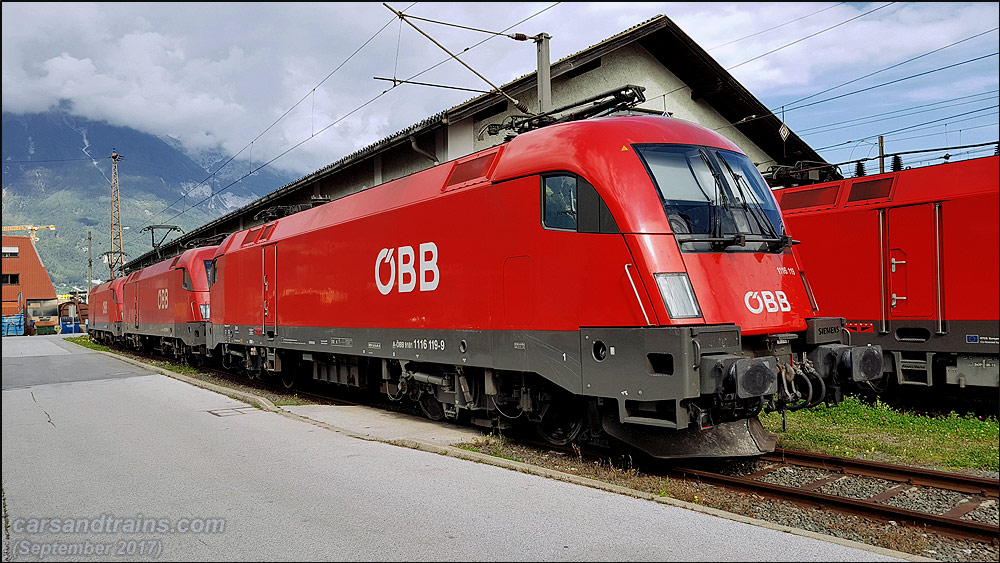 OBB 1116 Taurus electric locomotive