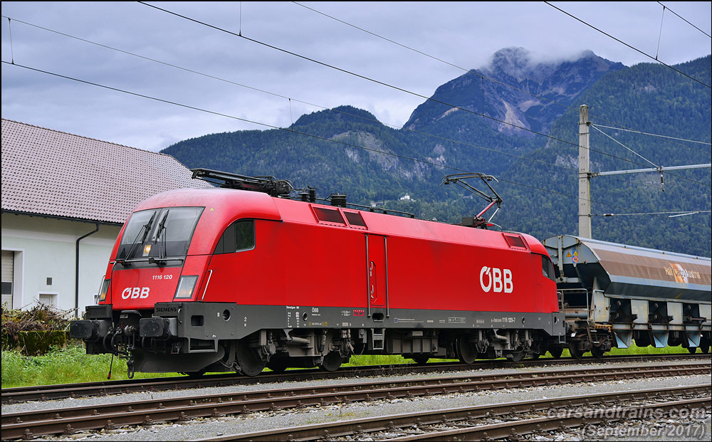 OBB 1116 120-7 Taurus electric locomotive