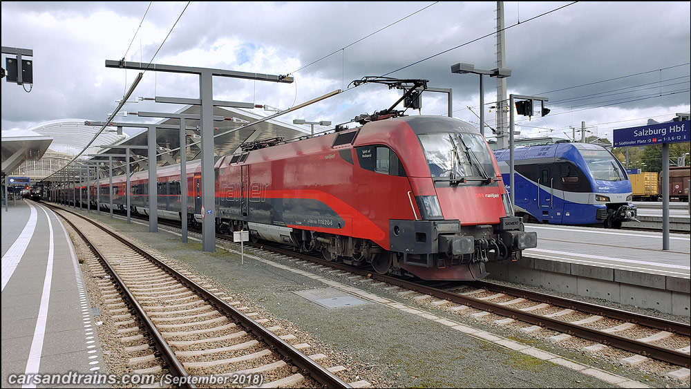 OBB 1116 210-6 electric locomotive