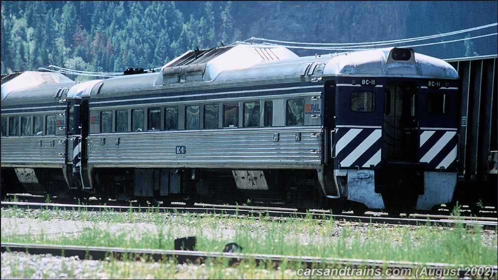 BC Rail BC11 RDC1 at Lillooet