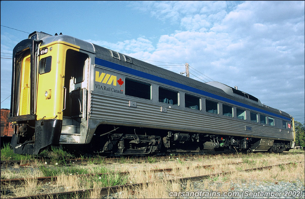 VIA Rail 6148 RDC at Victoria BC