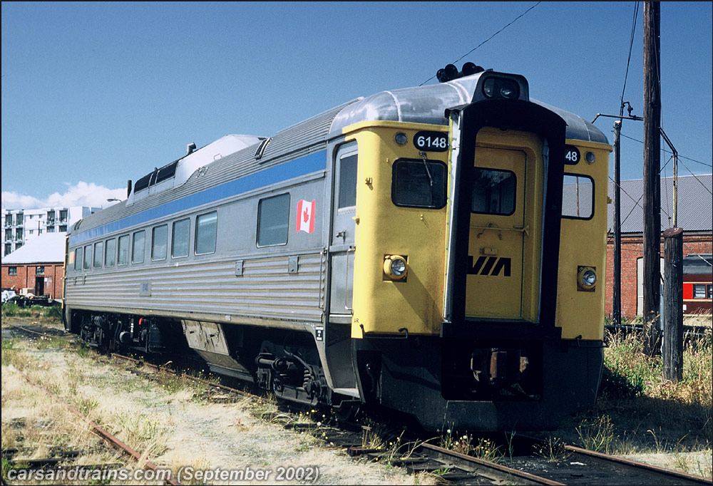 VIA Rail 6148 RDC at Victoria BC