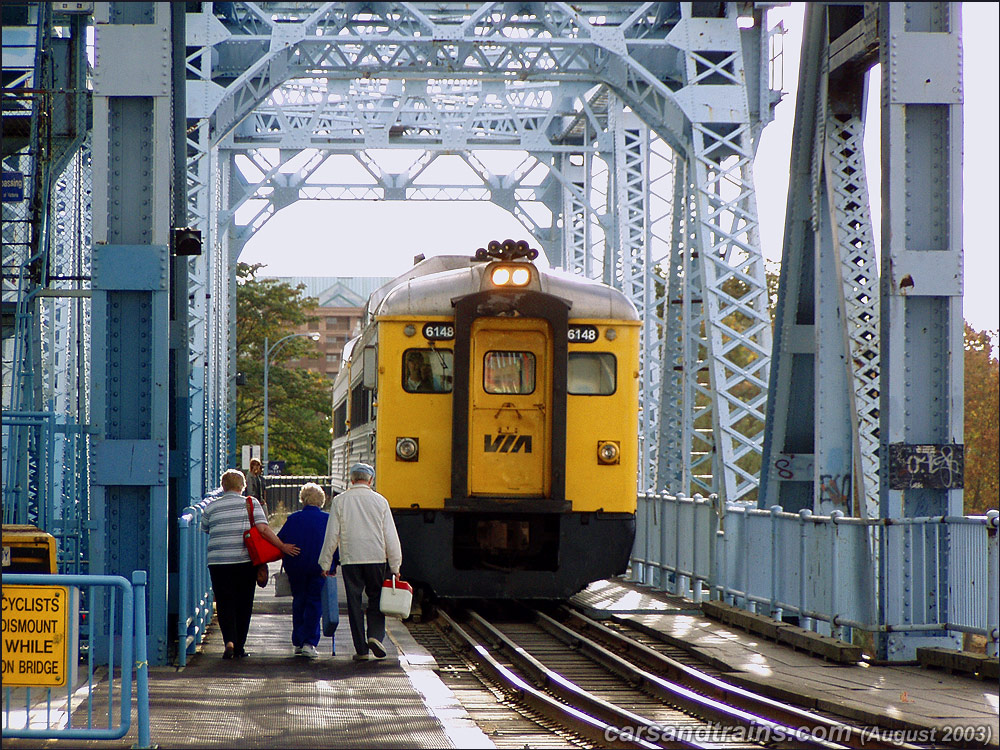 VIA Rail 6148 RDC at Victoria BC