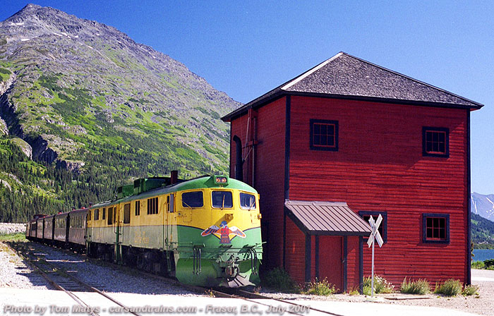 WP & YR Fraser station 2001, BC, Canada