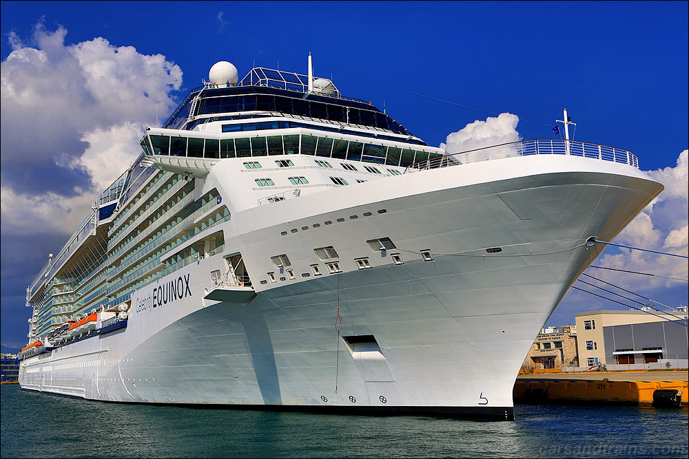 2012 The Celebrity Equinox is docked in Athens, Greece