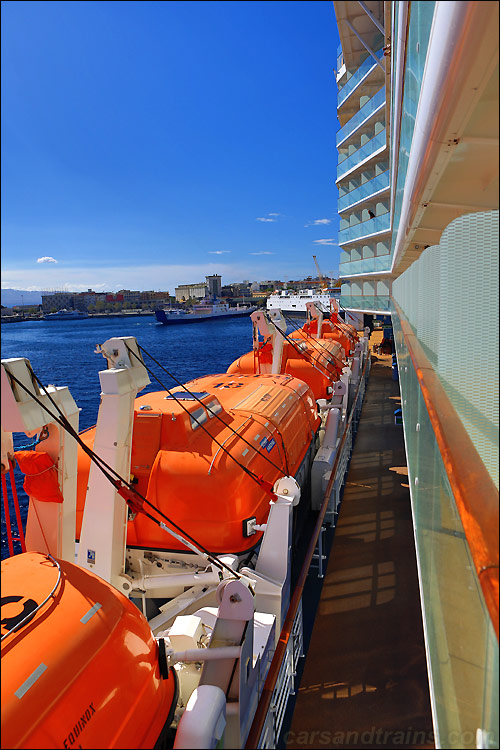 2012 The promenade on the Celebrity Equinox