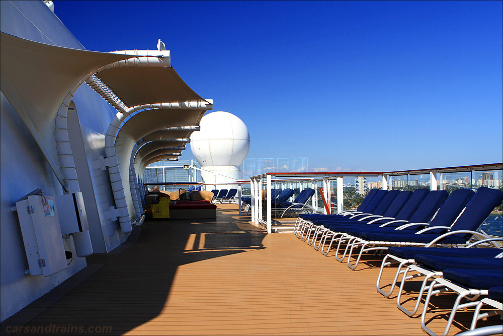 Top decks on Celebrity Solstice