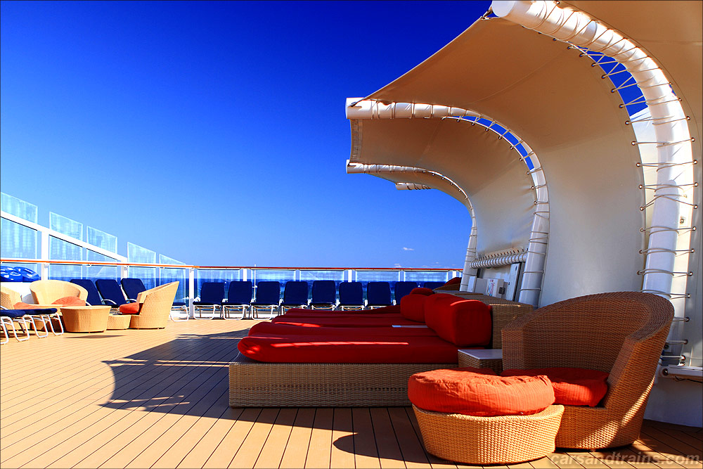 Top decks on Celebrity Solstice