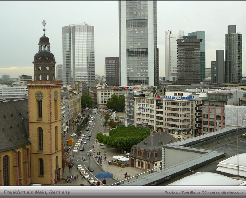 Central District in Frankfurt, Germany