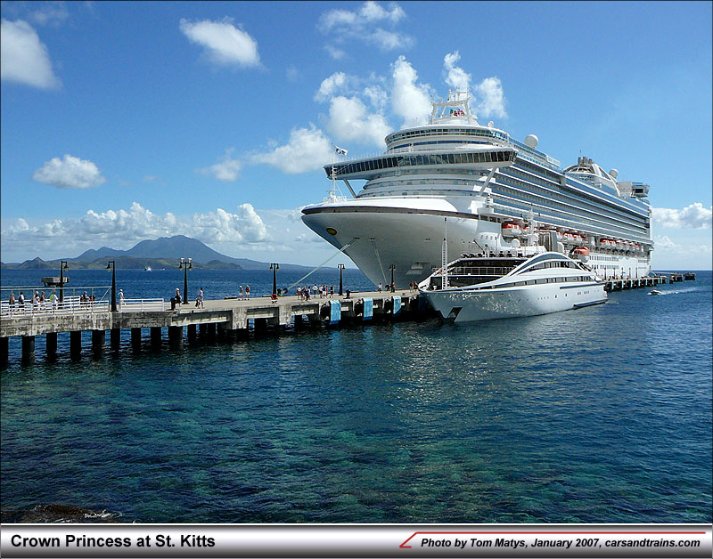Crown Princess at St. Kitts, St. Kitts & Nevis