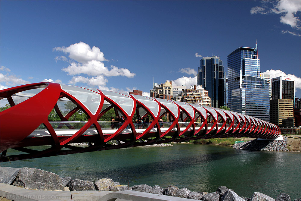 Calgary Peace Bridge 2012