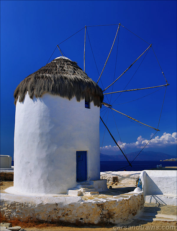 2012 Mykonos Greece windmill