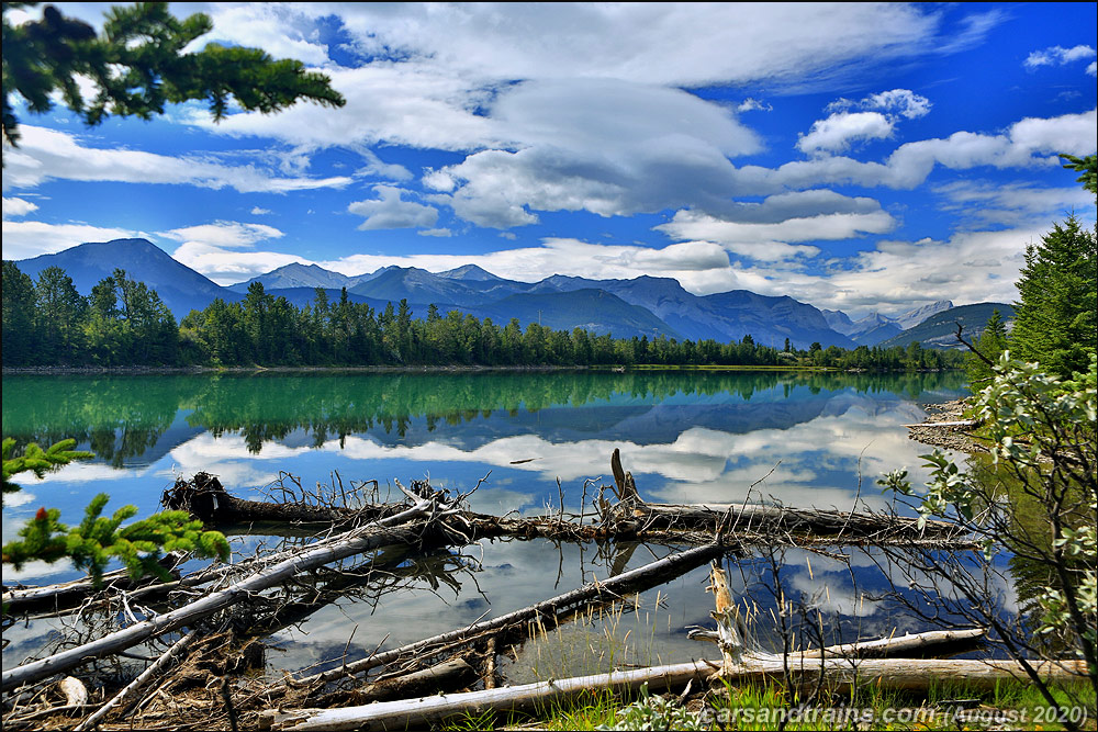 Seebe dam Alberta.